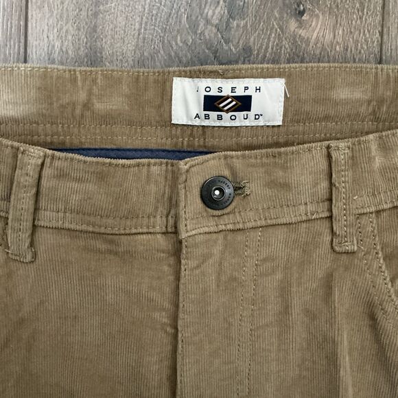 NWT Joseph Abboud Men’s Corduroy Five Pocket Pants Size 38x32 - Picture 1 of 6